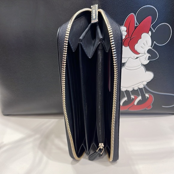 Kate Spade Disney X Kate Spade New York Mickey Mouse Large Continental Wallet - Picture 5 of 16